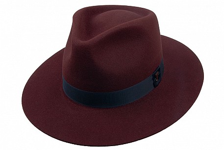 Klobouk plstěný Fedora Woodron Lux