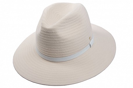 Klobouk plstěný Tonak Fedora Esprite Panter