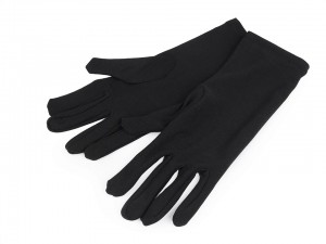 Woman black glove