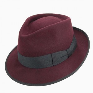 Hat Dapper Bordeaux