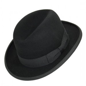 Hat Homburg black