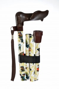 Walking cane foldable ergonomically Bird (82-92 cm)
