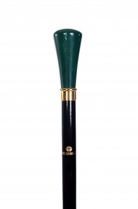 Walking cane for collectors Milord Emerald