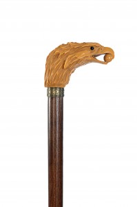 Walking cane for collectors Eagle
