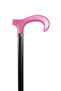 Walking cane Pink Shine