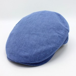 Men summer cap light blue