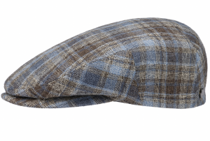 Driver Cap Linen Check Lierys