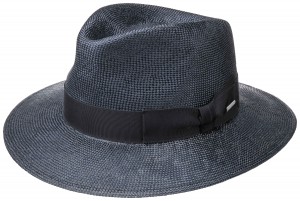 Summer Hat Traveller Viscose Stetson Navy