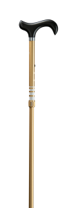 Walking cane with adjustable length Gold Ringel