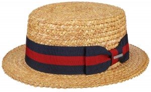 Summer Boater Wheat Stetson Vintage