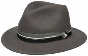 Hat Traveller Woolfelt Lierys Grey