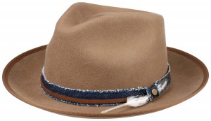 Hat Fedora Woolfelt Stetson Jean Stripe