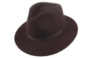Hat Tonak Fedora Iconic brown