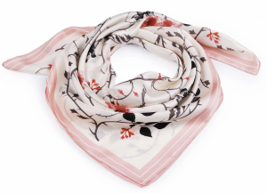 Satin scarf Romantic
