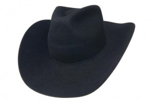 Western Hat Simple black