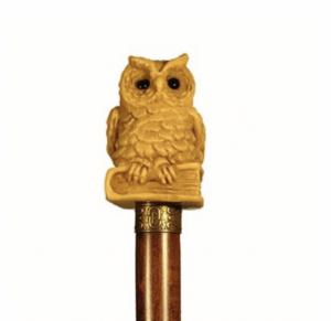 Walking cane Wise Owl