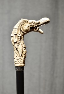 Collectors' walking cane Chinese Dragon