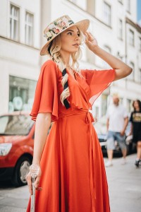 Women summer straw hat Canotier