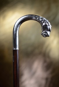 Walking stick luxury Fayet lion