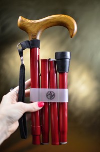 Walking stick folding Classic (81-91 cm)