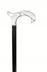 Walking stick Fayet composite Grey