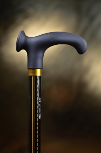 Walking cane telescopic with ergonomical handle Web design 