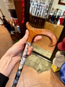 Walking cane Fayet with adjustable length Cat