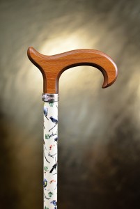 Walking cane Fayet with adjustable length  Bird
