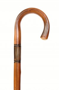 Walking stick wood whit engraving