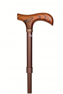 Walking cane foldable Fayet bronze (84-92 cm)