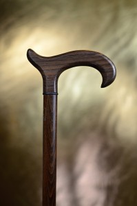 Walking cane Fayet Palissandre