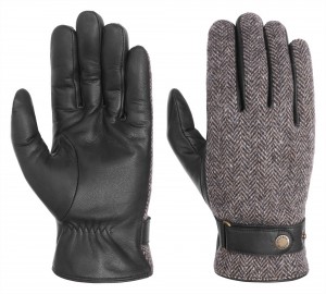 Winter black glove Stetson 