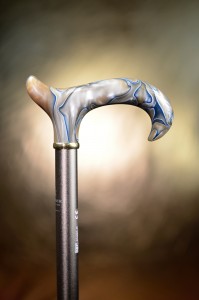 Walking cane adjustable Gastrock Perlmutt 