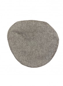 Grey linen cap