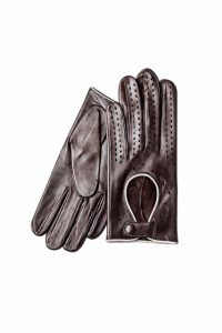 Men leather racing gloves