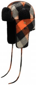 Bomber Cap Stetson Wool Check