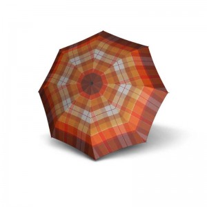 Umbrella Long Carbonsteel Karo orange
