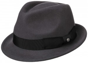 Hat Trilby Woolfelt Lierys grey