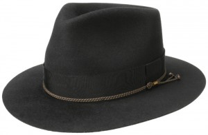 Hat Stetson Fedora Woolfelt black