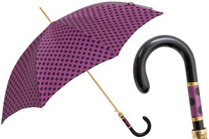 Umbrella luxurious Pasotti Purple Dots