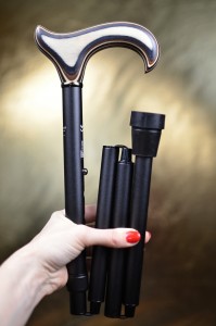 Walking cane foldable Gastrock Pecan (88-98 cm)
