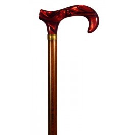 Walking stick garnet black