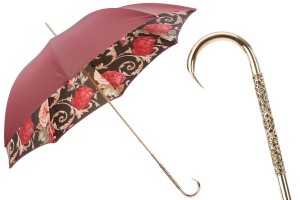 Umbrella luxurious Pasotti Burgundy Vintage
