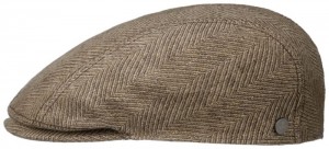 Ivy Cap Herringbone Linen Lierys Olive