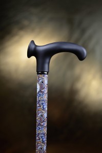 Walking cane ergonomically Gastrock Paisley Paint