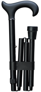 Walking cane foldable Gastrock Soft Black (88-98 cm)