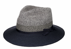 Summer Hat Traveller Toyo Stetson grey and blue