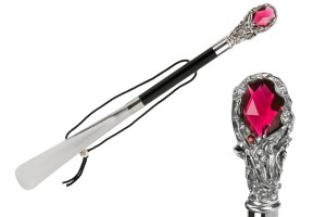 Luxury shoehorn Pasotti Red Gem