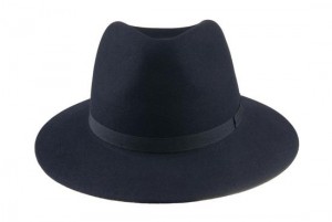 Hat Tonak Fedora Iconic dark blue