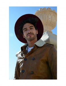 Hat Burgundy Salter Fedora Hat for Women in Wool Felt